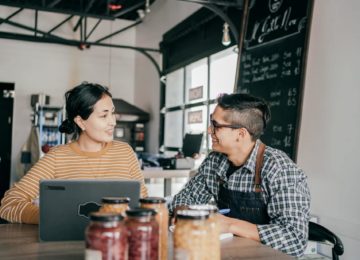 Owners of coffee shop applying for a COVID-19 Economic Injury Disaster Loan