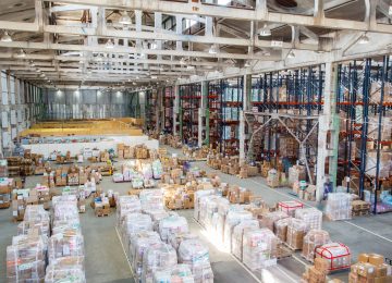 Image of warehouse for storing inventory - LIFO election